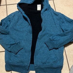 Faded Glory Teal Zip-Up Hoodie